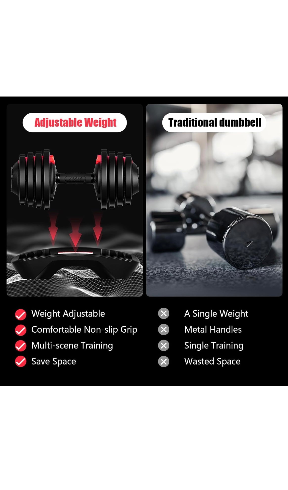 Adjustable Dumbbells